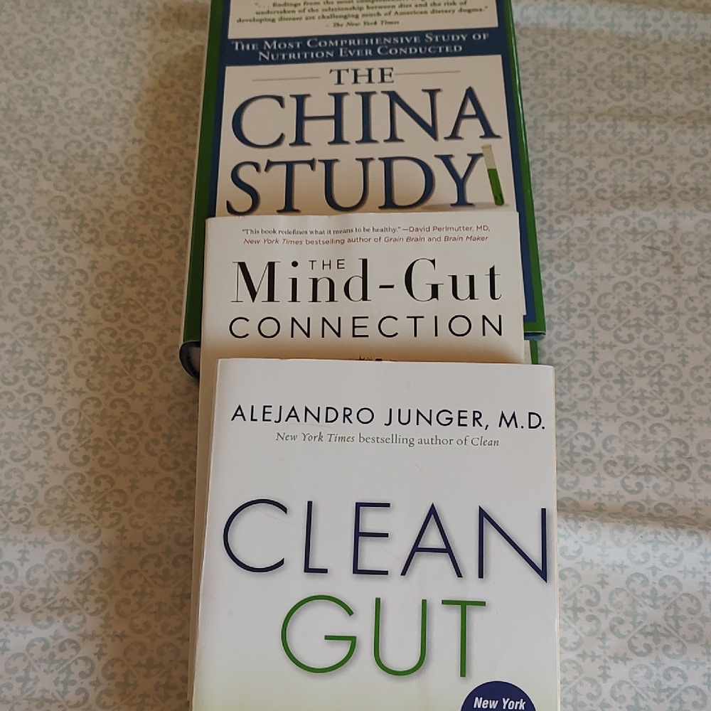 The China Study, The Mind-Gut Connection, Clean Gut Book Set